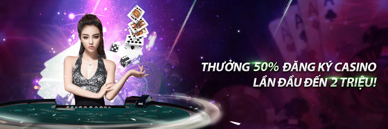 Banner khuyến mãi chào mừng thành viên mới bắn cá